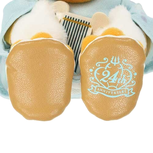 Tokyo Disney Sea Exclusive 2025 24th Anniversary Plush Badge Daisy Keychain/Pin