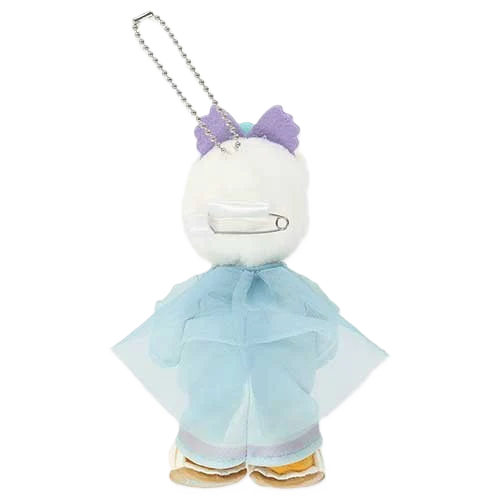 Tokyo Disney Sea Exclusive 2025 24th Anniversary Plush Badge Daisy Keychain/Pin