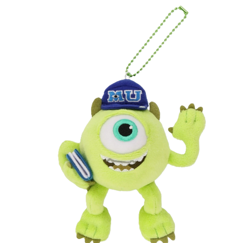 TDR Monsters Inc. University Mike MU Plush Keychain