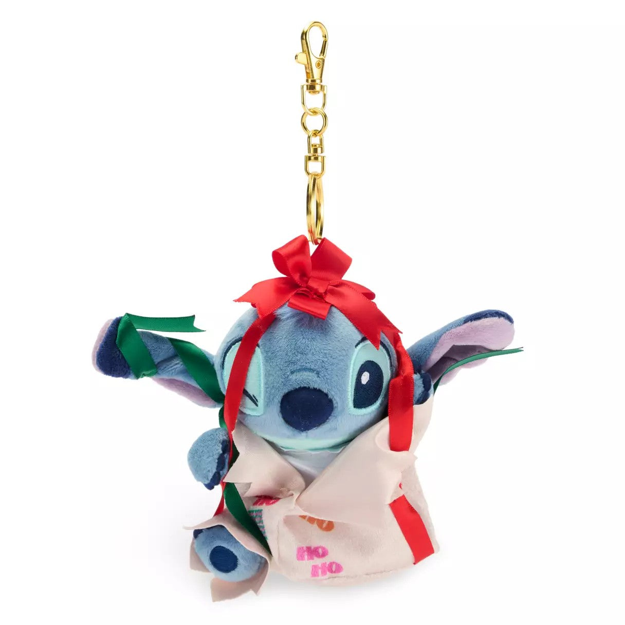 TDR 2025 Stitch Plush Toy Keychain Christmas