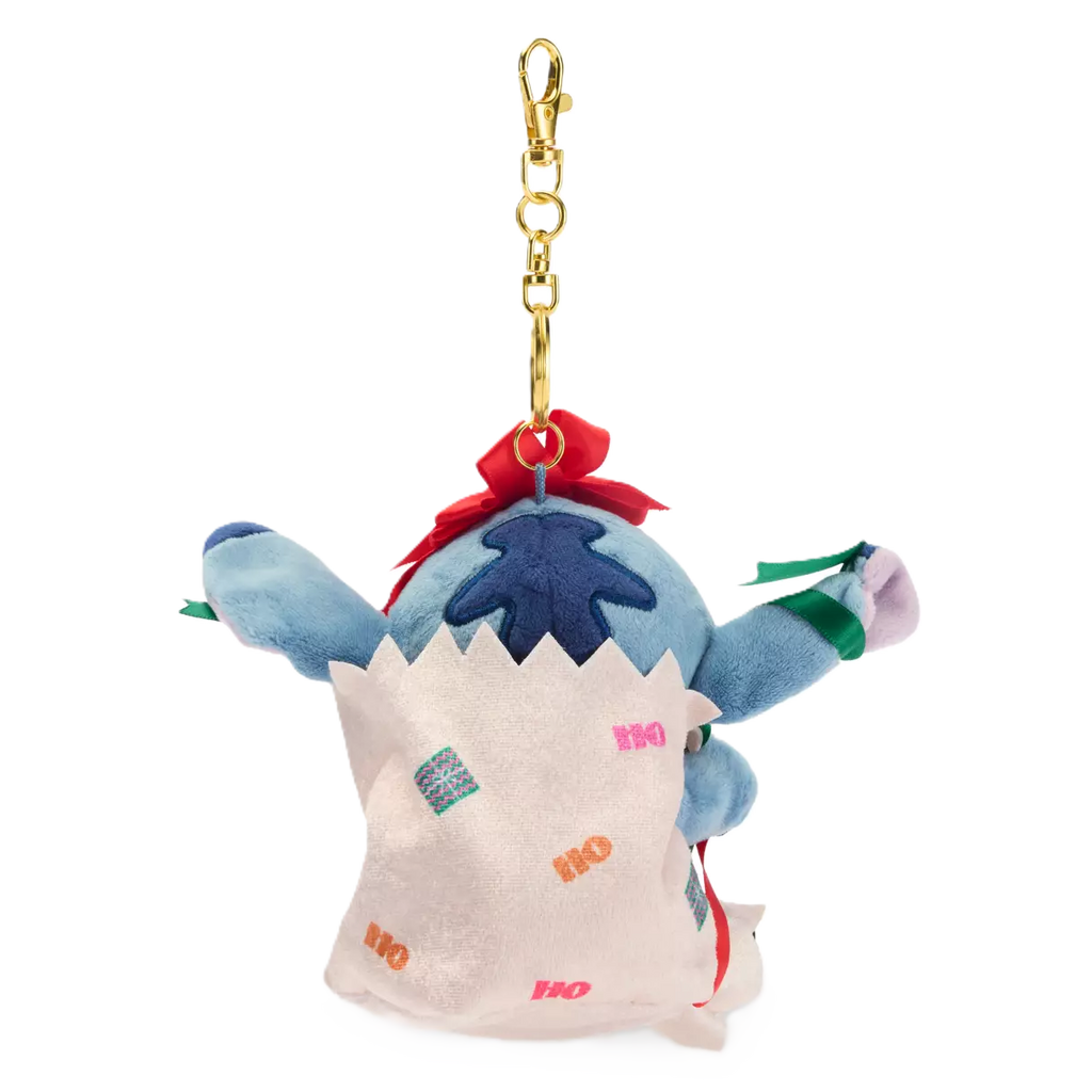 TDR 2025 Stitch Plush Toy Keychain Christmas