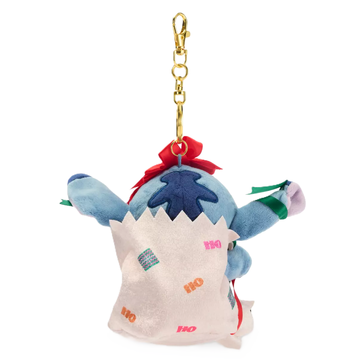 TDR 2025 Stitch Plush Toy Keychain Christmas