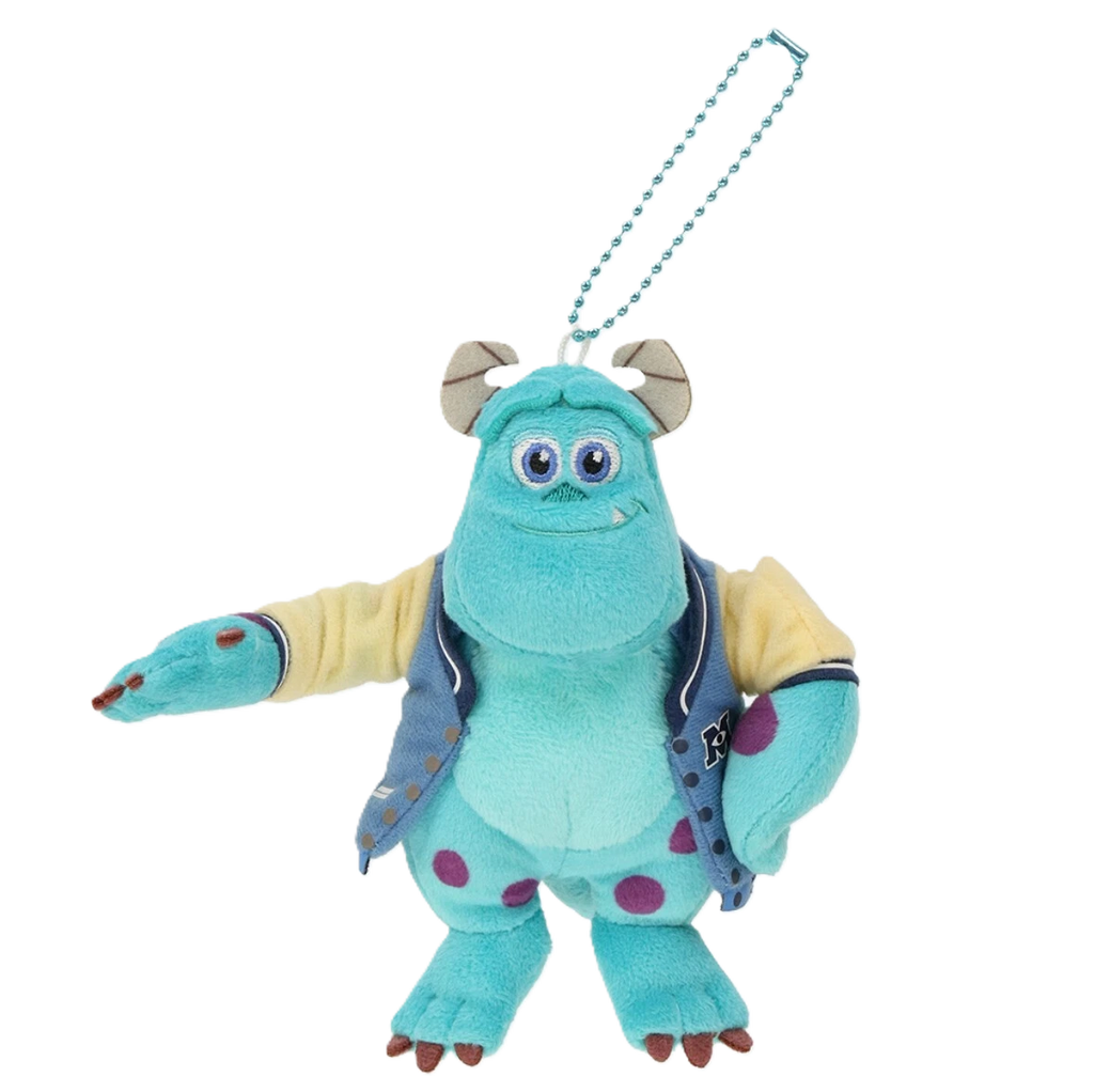 TDR Monsters Inc. University Sulley Plush Keychain