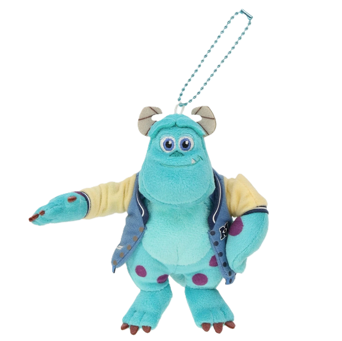 TDR Monsters Inc. University Sulley Plush Keychain