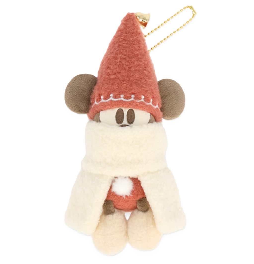 TDR Exclusive Christmas 2025 Red Merry Lil Ring Ring Plush Keychain