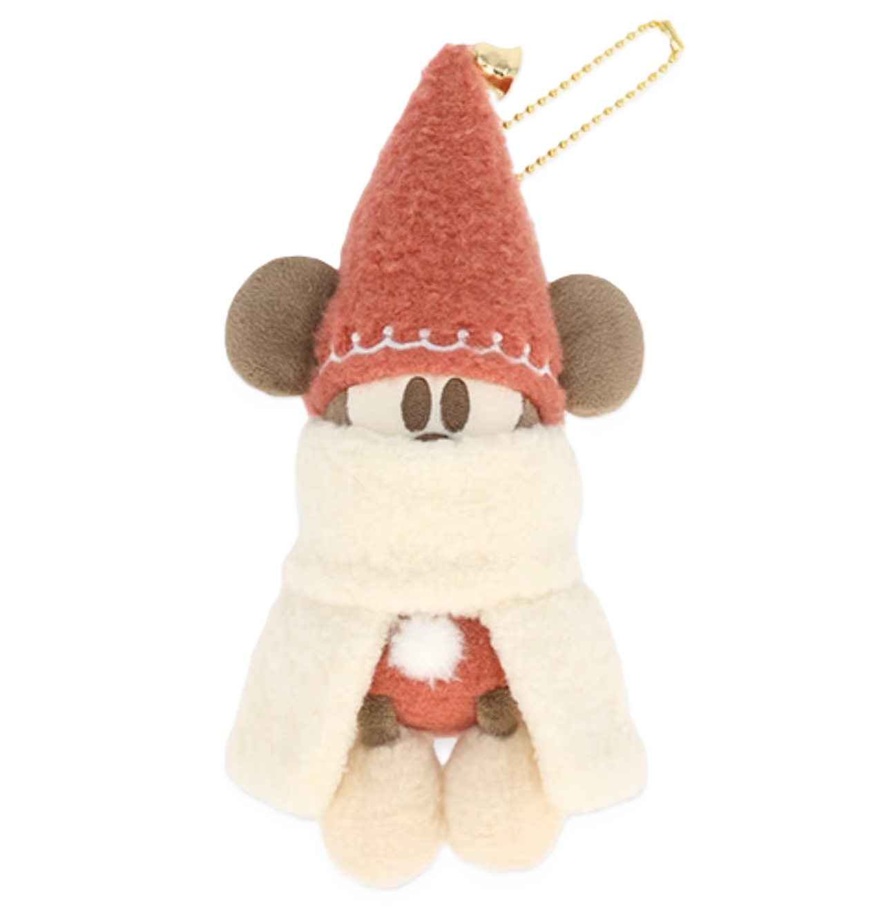 TDR Exclusive Christmas 2025 Red Merry Lil Ring Ring Plush Keychain