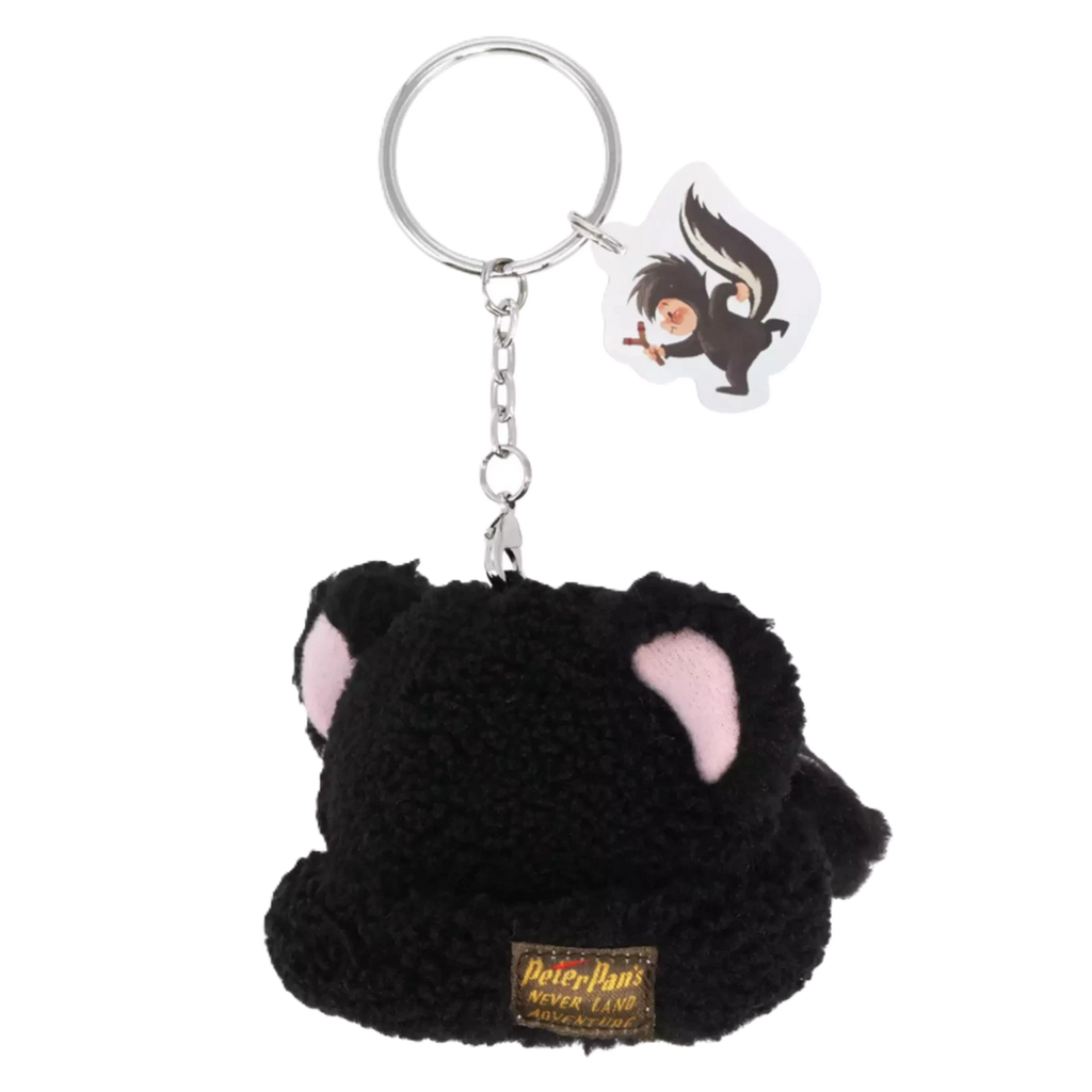 TDR Peter Pan Lost Boys Cap Hat Keychain Tokyo Disney Sea Skunk
