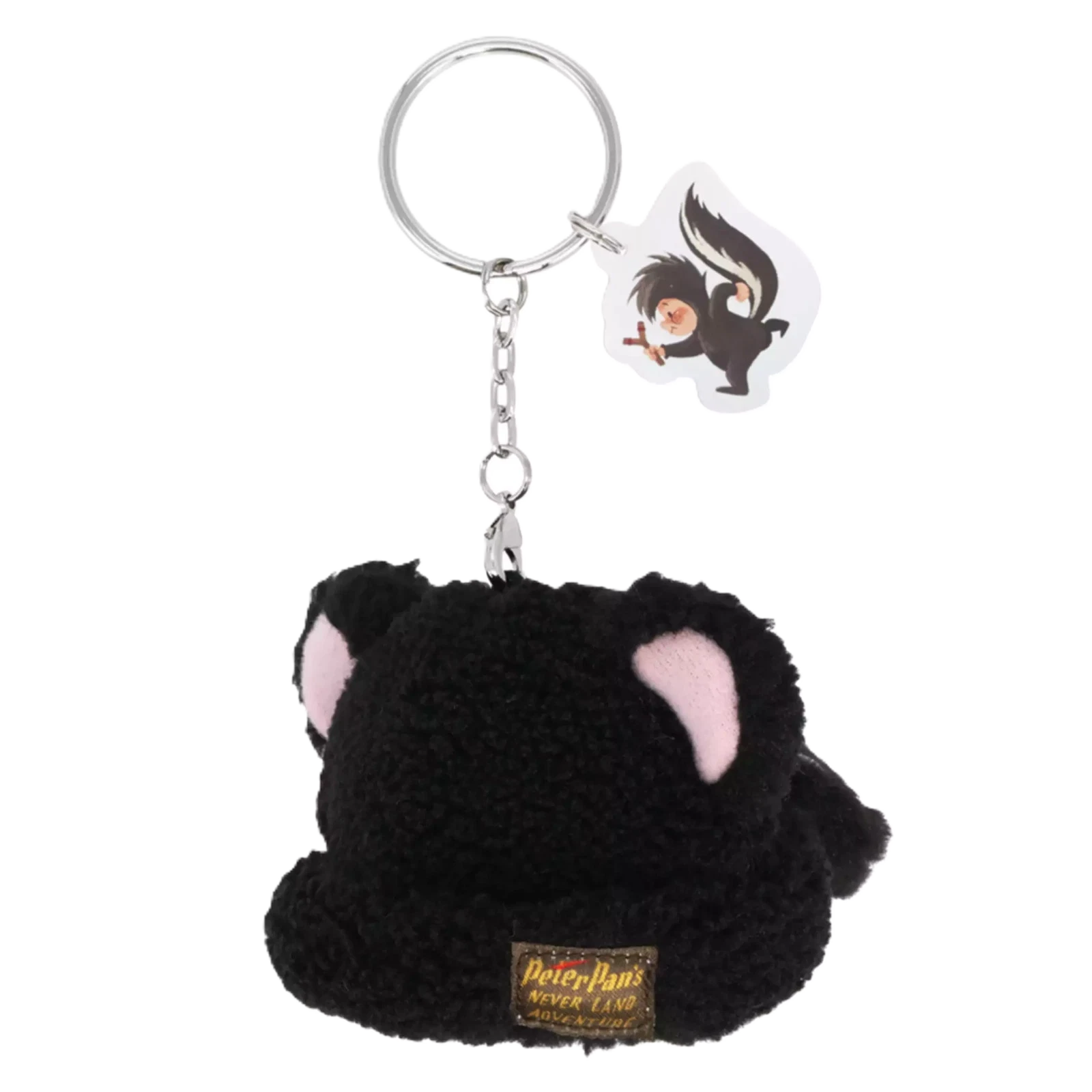 TDR Peter Pan Lost Boys Cap Hat Keychain Tokyo Disney Sea Skunk