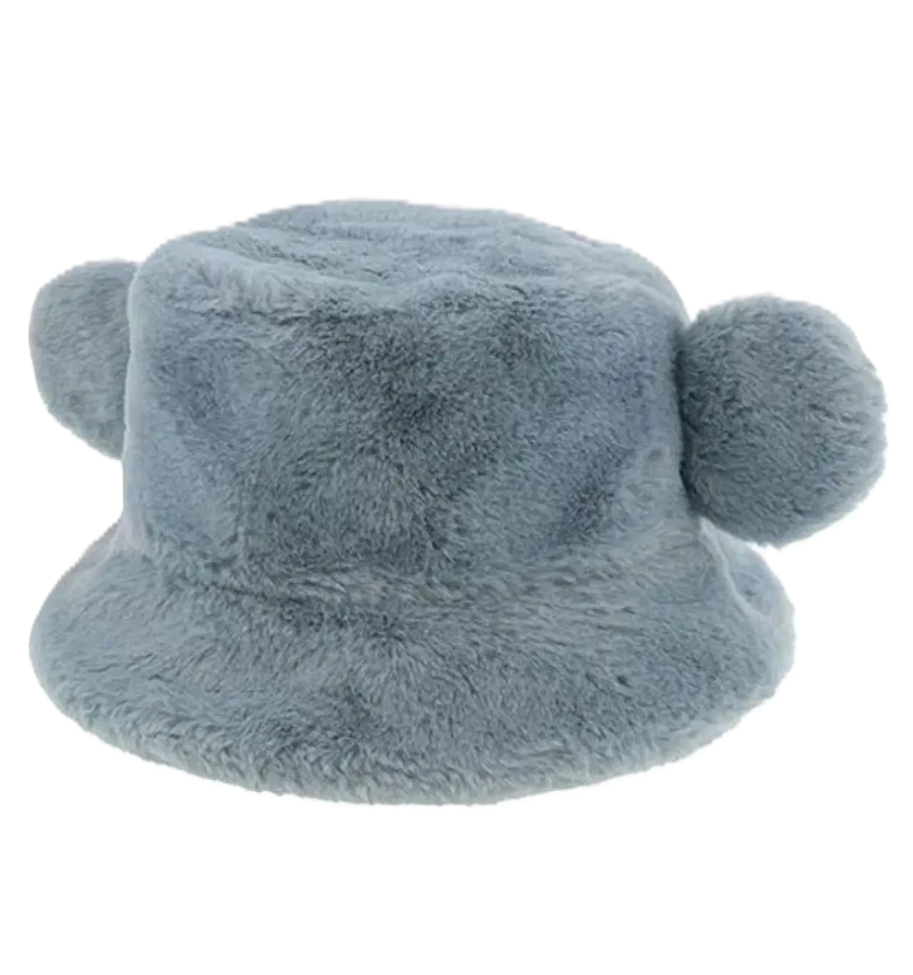 TDR Blue Fluffy Mickey Bucket Hat