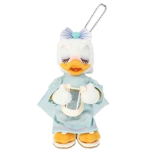 Tokyo Disney Sea Exclusive 2025 24th Anniversary Plush Badge Daisy Keychain/Pin