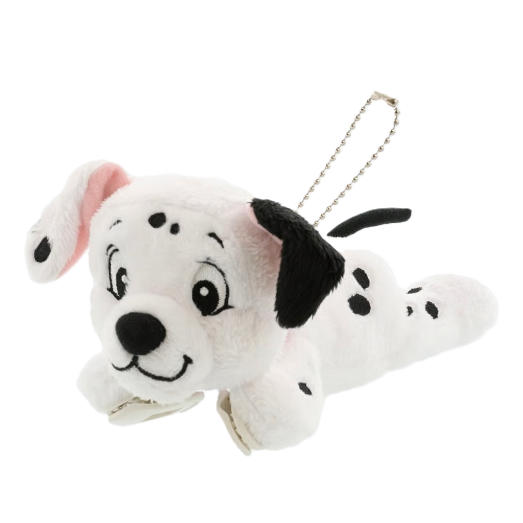 TDR Exclusive 101 Dalmation Plush Clip on Shoulder Buddy Stuffed Toy Keychain