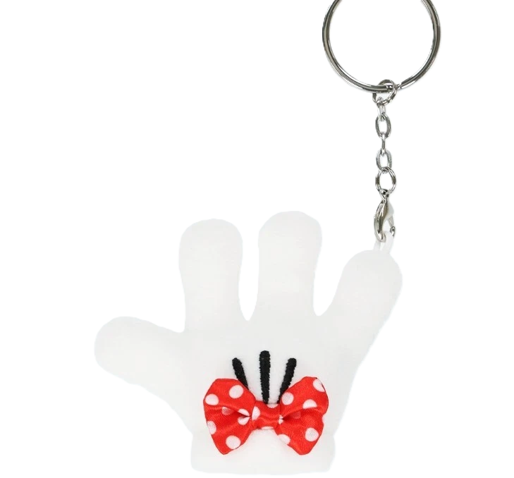 TDR Minnie Mouse Hands Gloves Keychain