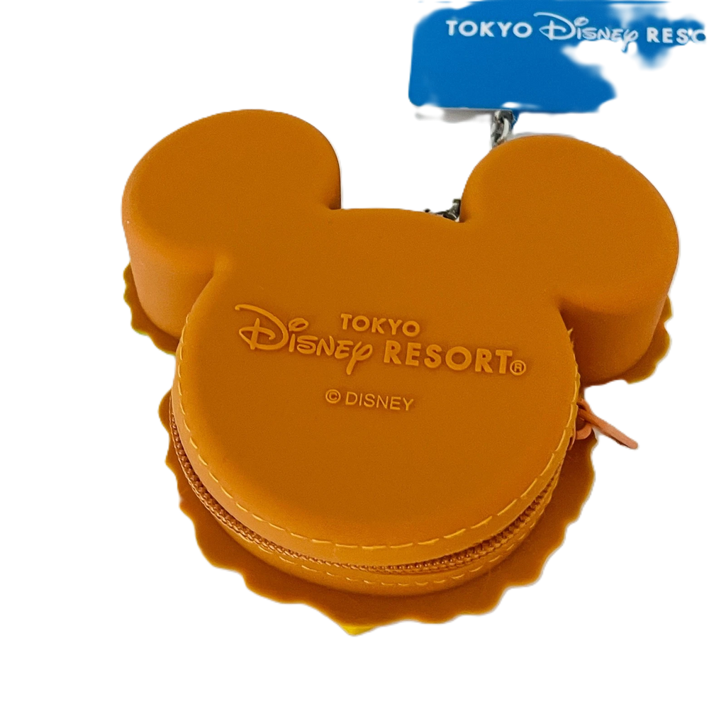TDR Mickey Mouse Hamburger Coin Keychain