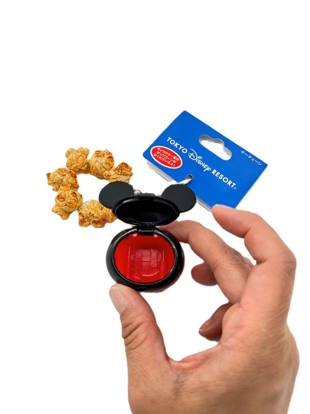 TDR Mickey Mouse Popcorn Bucket Keychain