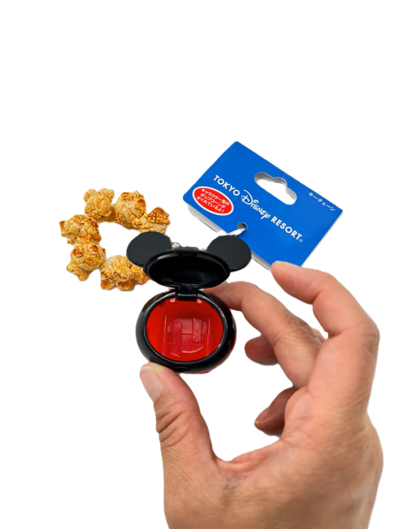 TDR Mickey Mouse Popcorn Bucket Keychain