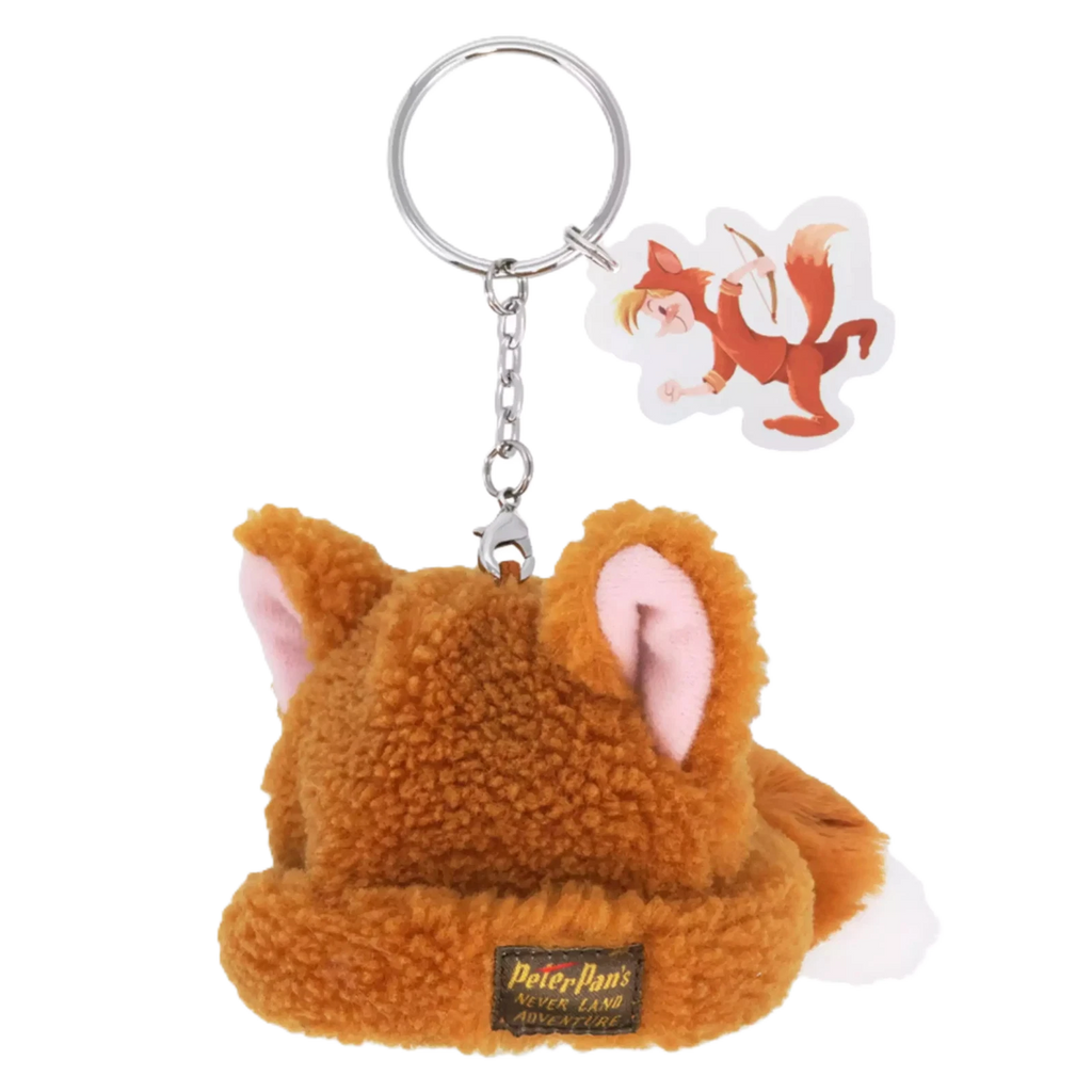 TDR Peter Pan Lost Boys Cap Hat Keychain Tokyo Disney Sea Fox
