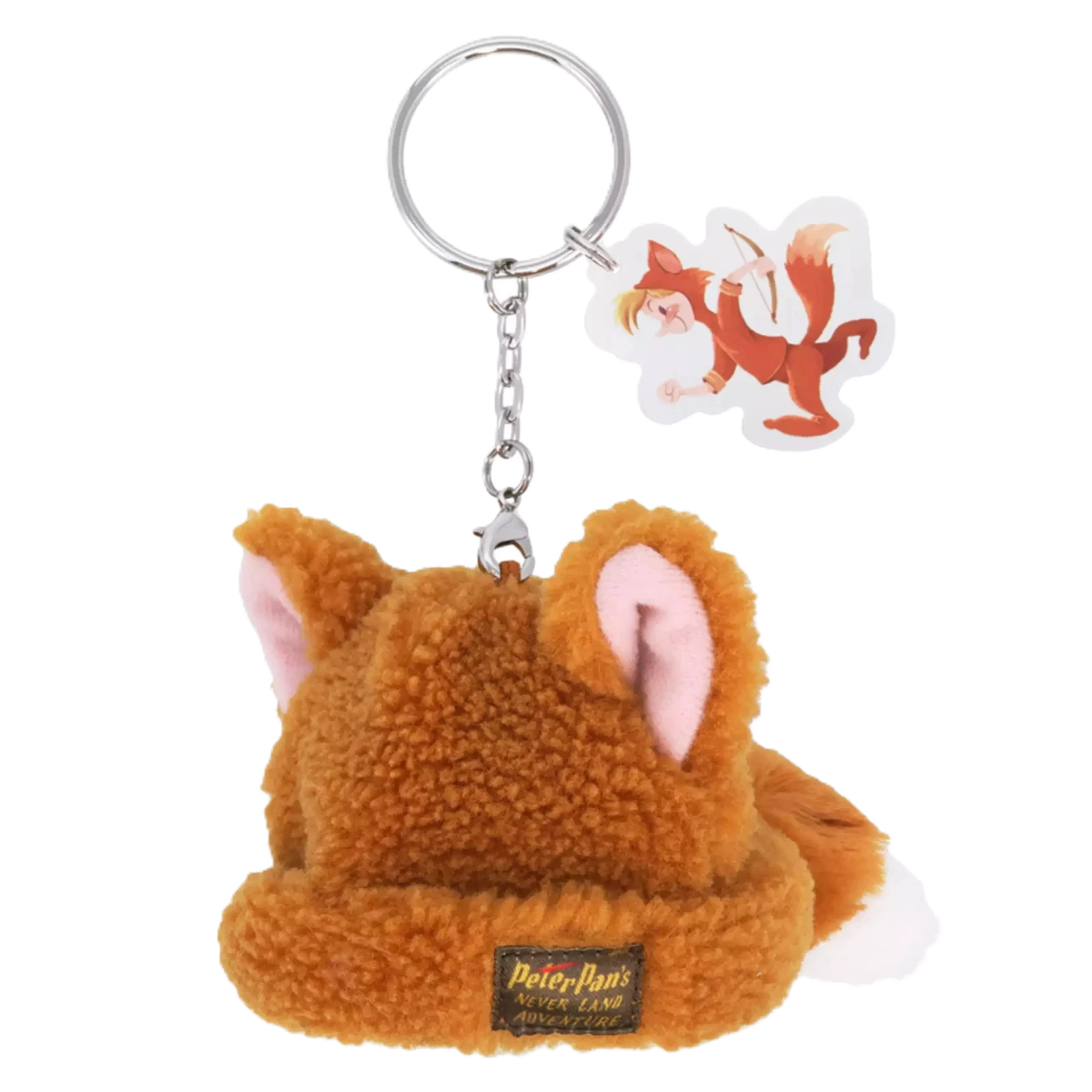 TDR Peter Pan Lost Boys Cap Hat Keychain Tokyo Disney Sea Fox