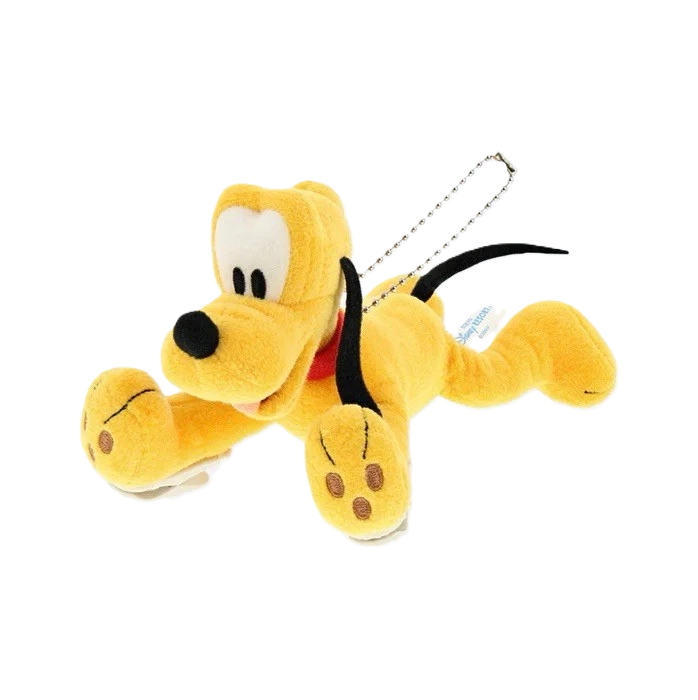 TDR Exclusive Pluto Plush Clip on Shoulder Buddy Stuffed Toy Keychain