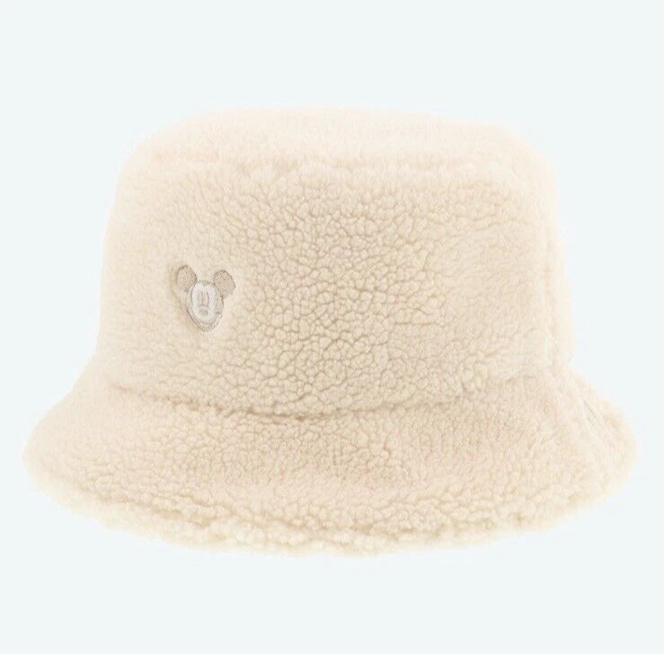 TDR Winter Exclusive Mickey Mouse Sherpa Bucket Hat